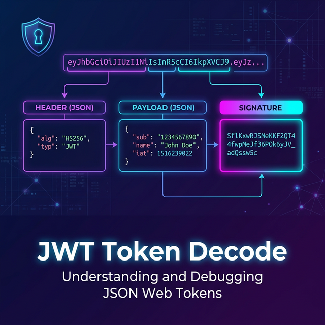JWT token decode without secret