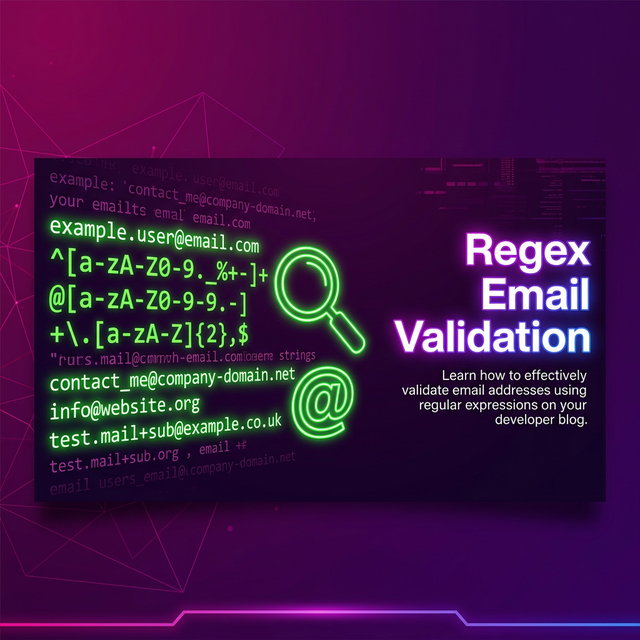 Regex Email