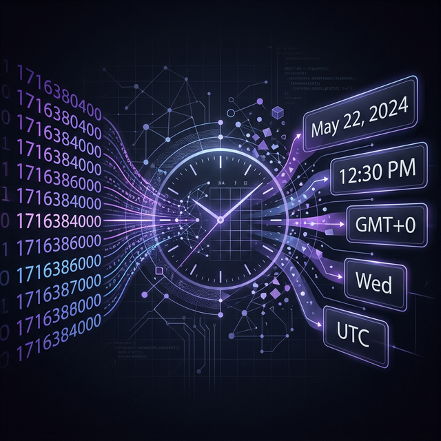 Unix timestamp datetime guide
